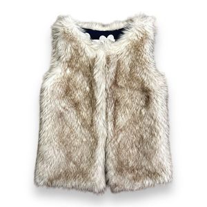 Hatley | Girls’ Faux Fur Vest (4) 🐰
